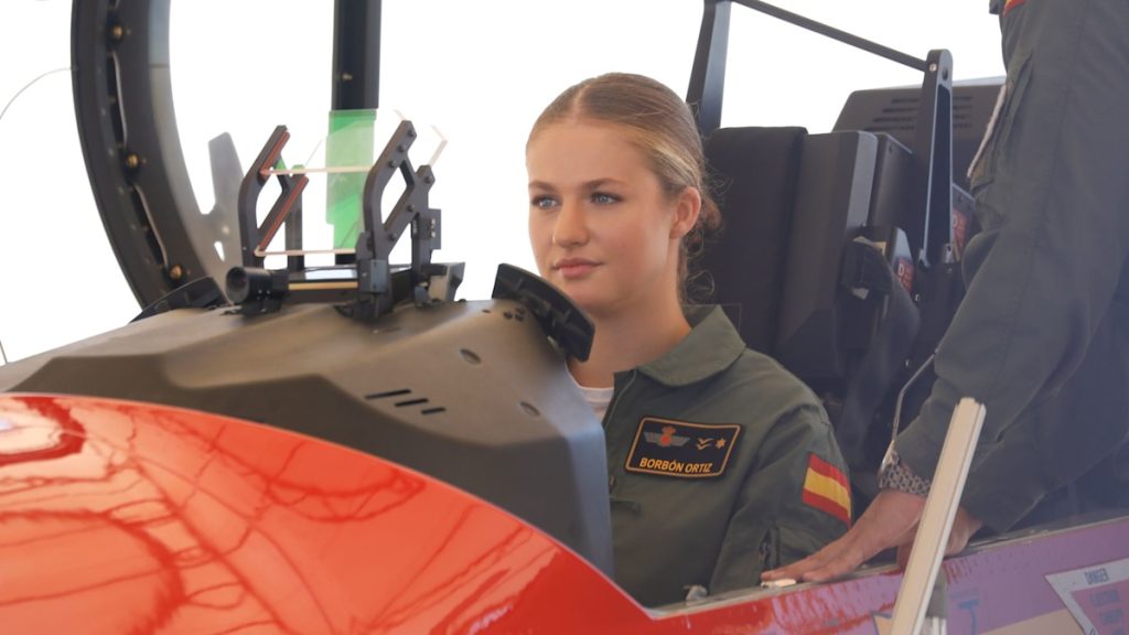 Princess Leonor has a Best Gun second as she wears air drive uniform for the primary time
