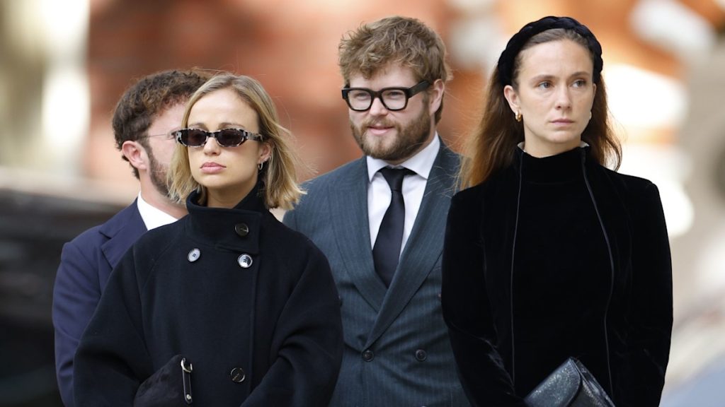 Girl Amelia and Girl Marina Windsor placed on courageous faces at Duchess of Kent’s non-public funeral rites