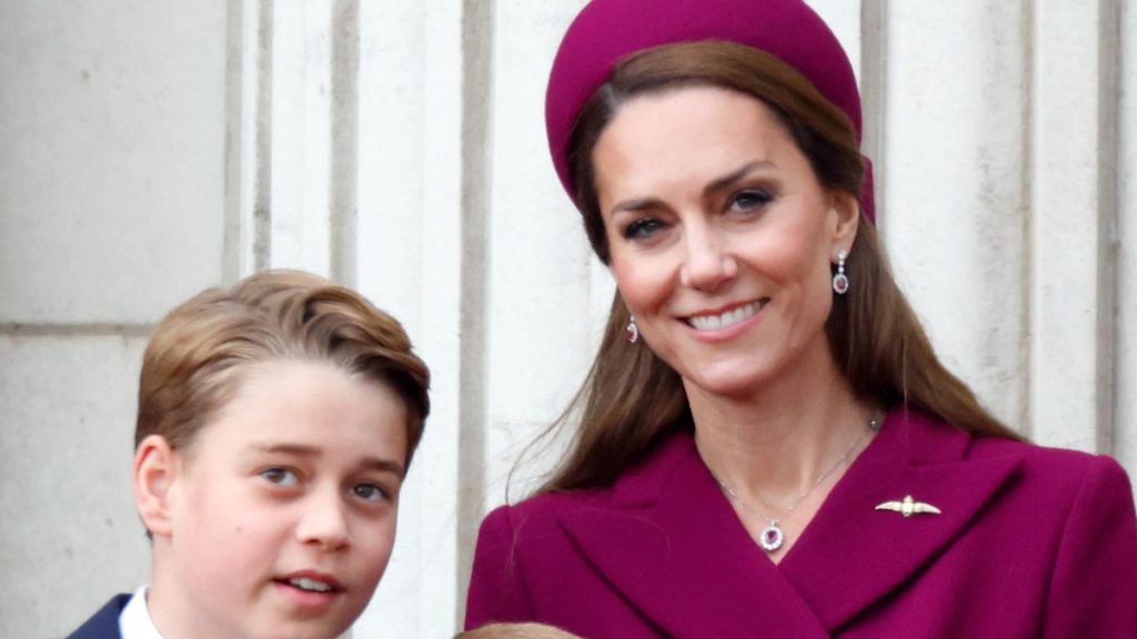 Kate Middleton unearths she now stocks footwear with son Prince George, 12