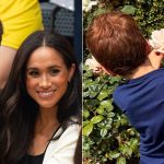 Prince Archie and Princess Lilibet sing their own praises auburn locks all the way through Halloween day out