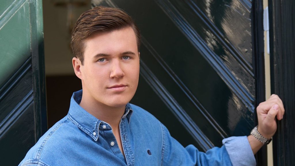 King Frederik and Queen Mary’s son Crown Prince Christian, 20, photographed at royal house