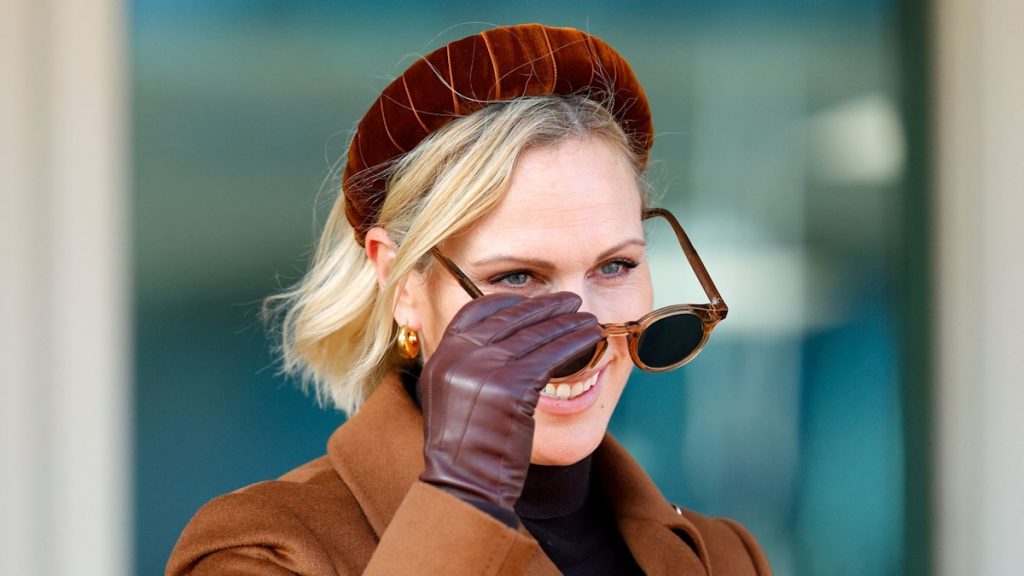 Zara Tindall oozes glamour in £400 waist-cinching coat