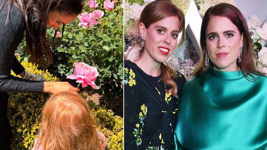 The cute factor flame-haired Princess Lilibet has in not unusual with royal members of the family Princesses Eugenie and Beatrice