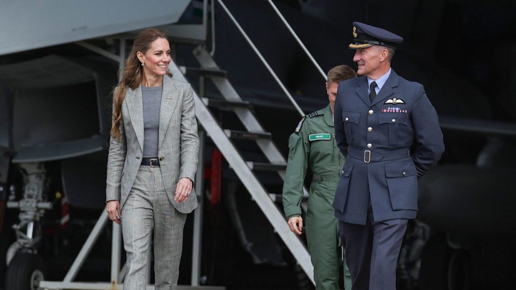 Kate Middleton visits army base for the primary time in new position