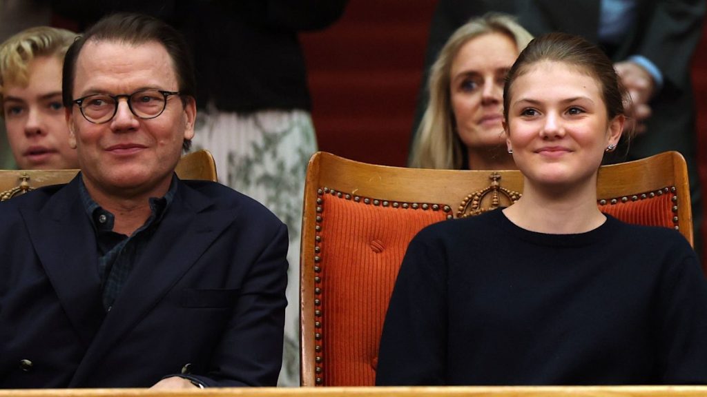 Sweden’s Princess Estelle appears to be like grown up all the way through father-daughter time out with Prince Daniel