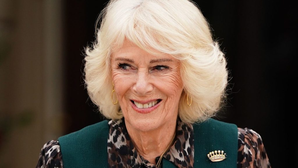 Queen Camilla will pay tribute to ‘much-missed’ pal Jilly Cooper in leopard print outfit the overdue writer would approve of