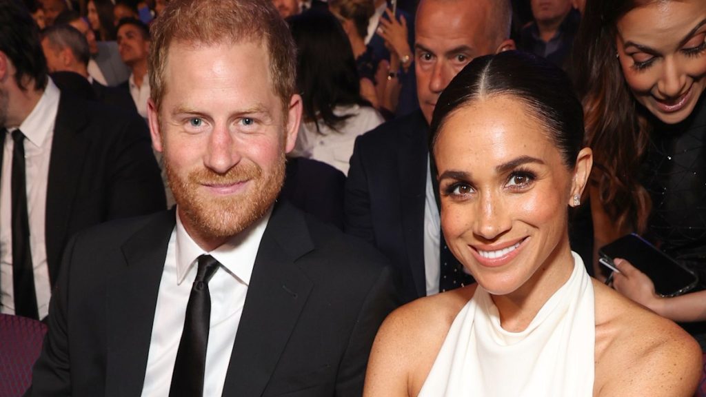 Prince Harry and Meghan Markle step out for glamorous NYC date night time