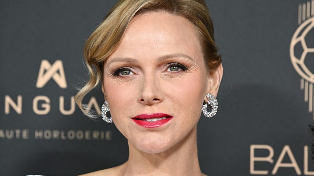 Princess Charlene seems so ‘statuesque’ in widest Max Mara trousers