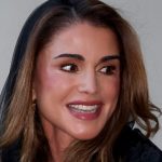 Queen Rania complements respectful fit-and-flare Fendi coatdress with lace