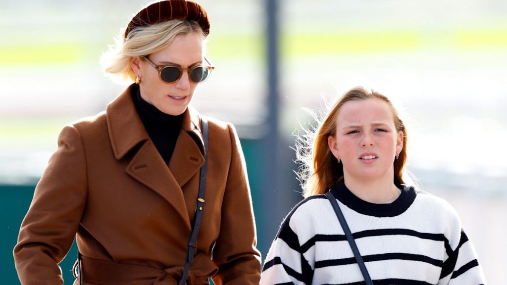 Zara Tindall’s daughter Mia, 11, appears so tall in uncommon joint public day out